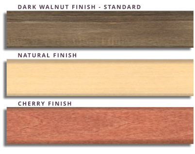 Dark Walnut Light Cherry Natural Wood Wine Rack